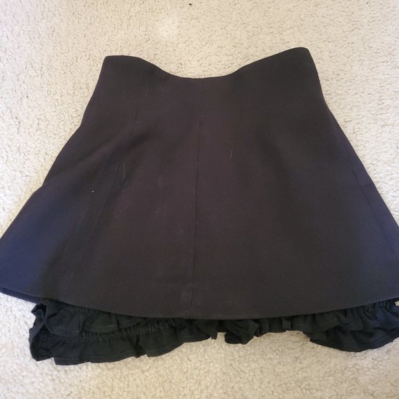 Petite Black Tulip Shorts Womens Small - Picture 1 of 4